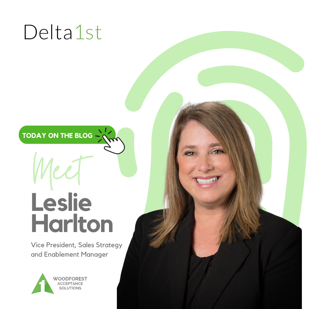 Meet The Team: Leslie Harlton, Vice President, Sales Strategy and Enablement Manager at Woodforest Acceptance Solutions